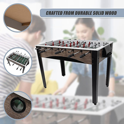 Foosball Soccer Table Game Activity for Home Office Recreation