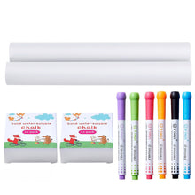 Easel Accessory Set, 32 PCS Kid's Art Easel Painting Kit Including Chalks, Dry-Erase Markers & Paper Rolls