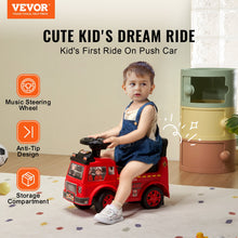 Ride On Push Car for Toddlers, Ages 1-3, Ride Racer, Sit to Stand Toddler Ride On Toy, Classic Kids Ride On Car with Music Steering Wheel & Under Seat Storage, Ride On Toy for Boys Girls, Red