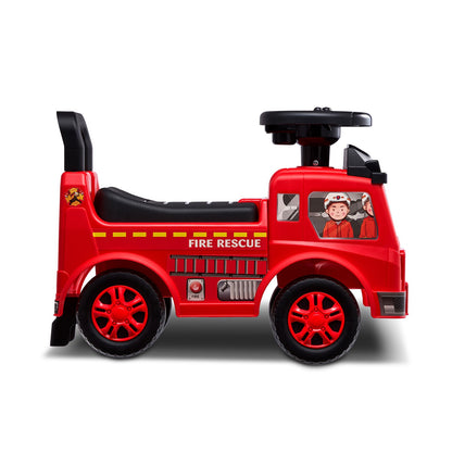 Ride On Push Car for Toddlers, Ages 1-3, Ride Racer, Sit to Stand Toddler Ride On Toy, Classic Kids Ride On Car with Music Steering Wheel & Under Seat Storage, Ride On Toy for Boys Girls, Red