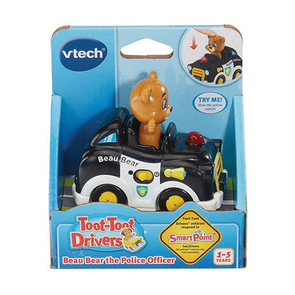 Vtech Toot-Toot Drivers Vehicles Beau Bear The Police Officer