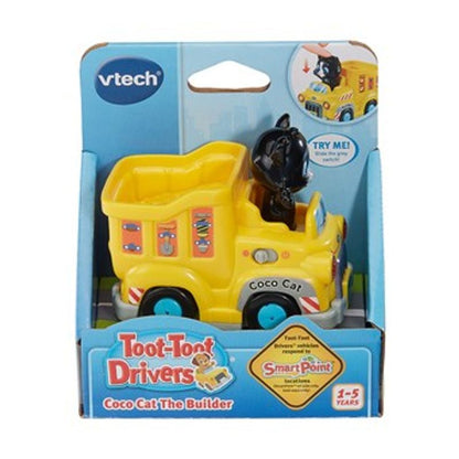 Vtech Toot-Toot Drivers Vehicles Coco Cat The Builder