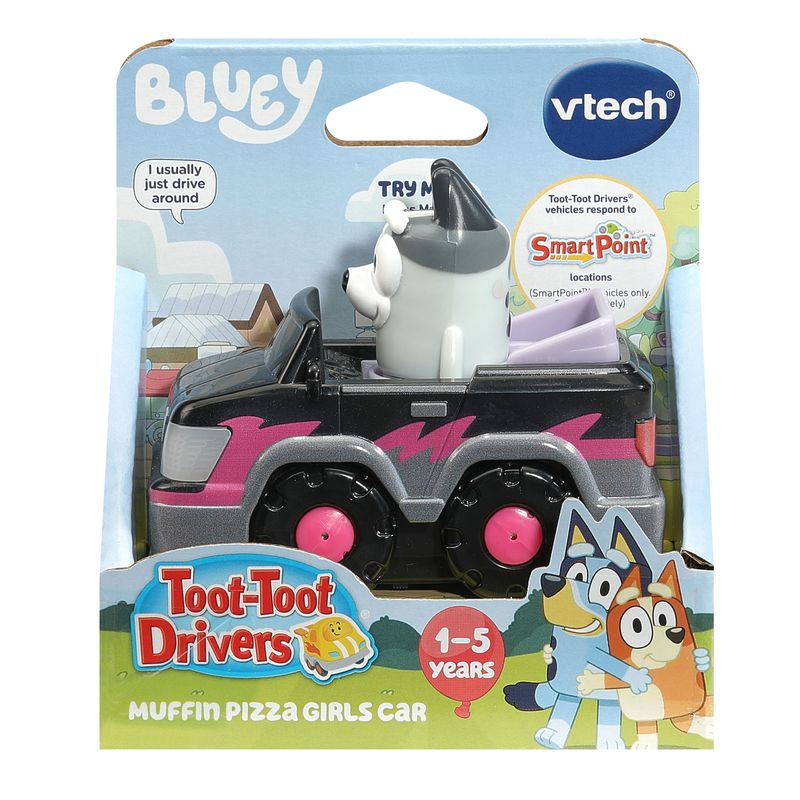 Vtech Toot-Toot Drivers Bluey Vehicles Muffin Pizza Girls Car