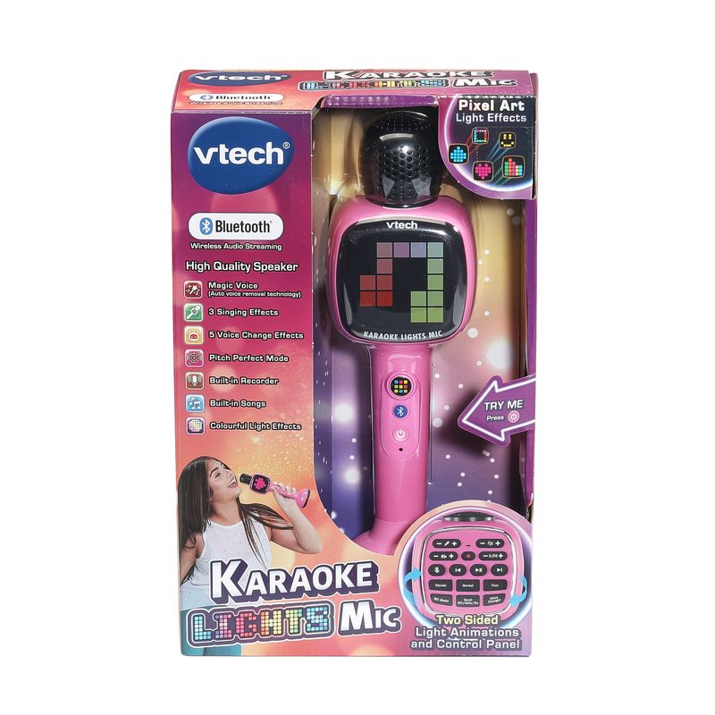 Vtech Karaoke Lights Mic - Pink