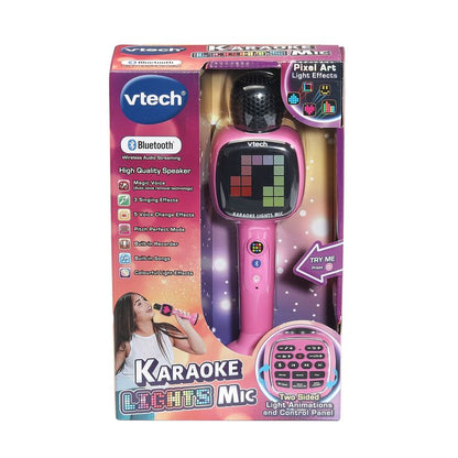 Vtech Karaoke Lights Mic - Pink