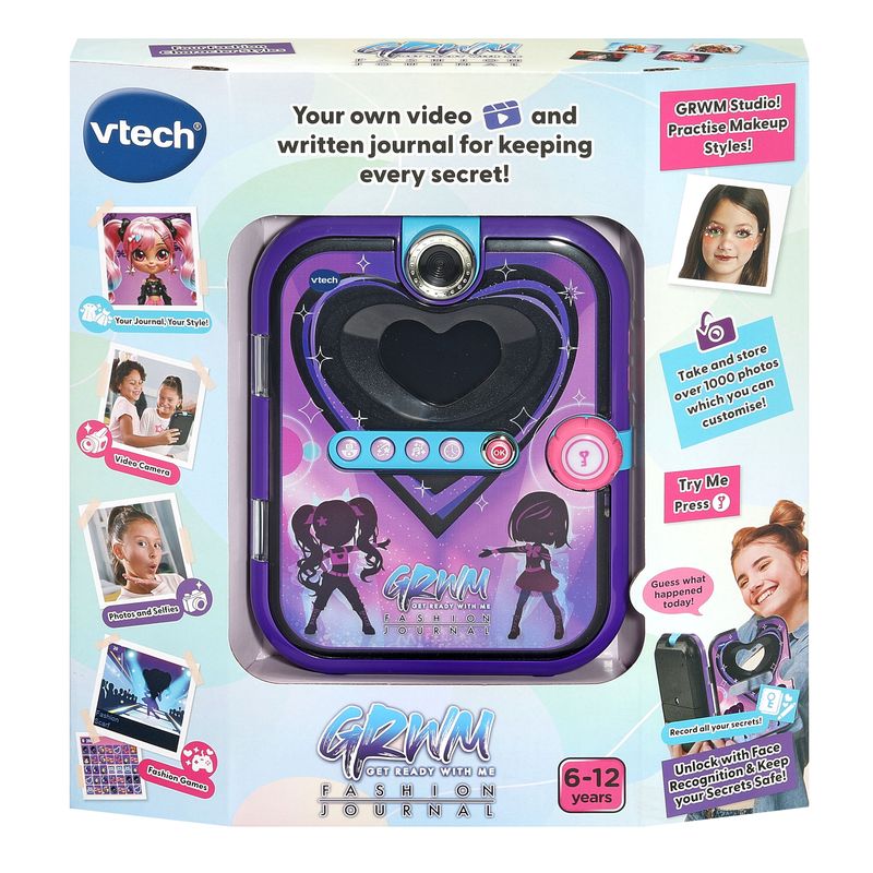 Vtech GRWM Fashion Journal - Purple