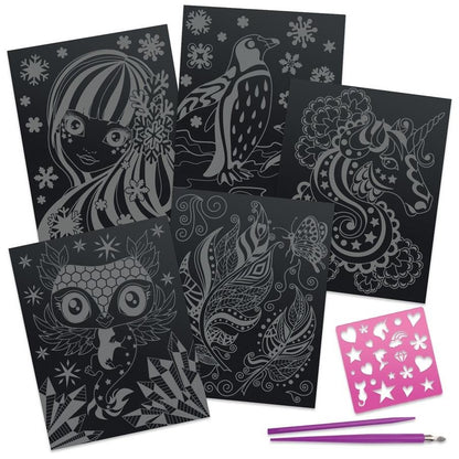 Nebulous Stars Scratch & Sketch Art Boards