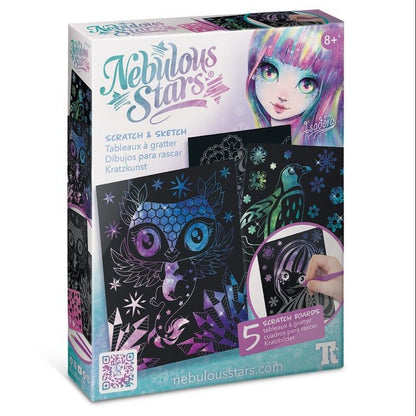 Nebulous Stars Scratch & Sketch Art Boards