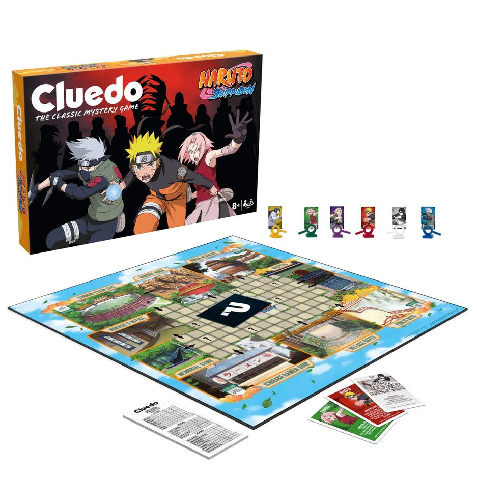 Cluedo Naruto Anime Board Game