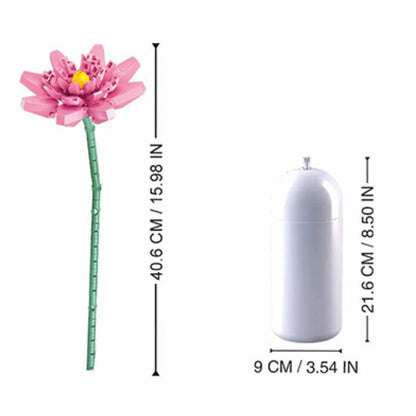 Sluban Lotus with diy vase 258 pcs