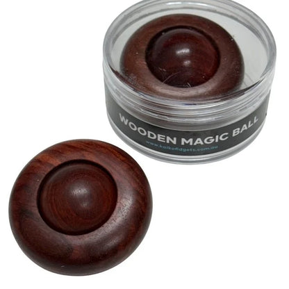 Kaiko Wooden Magic Ball Fidget & Massager Brown