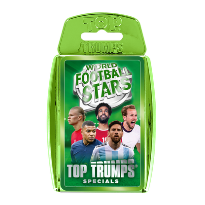 Top Trumps World Football Stars Guess Who? & Card Game Bundle