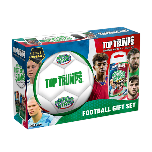 Top Trumps World Football Stars Gift Set Top Trumps Cards and Football