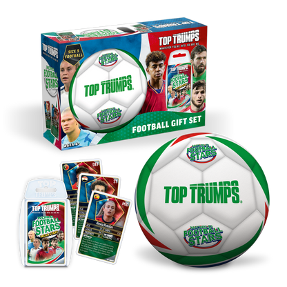 Top Trumps World Football Stars Gift Set Top Trumps Cards and Football