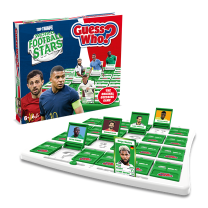 Top Trumps World Football Stars Guess Who? & Card Game Bundle