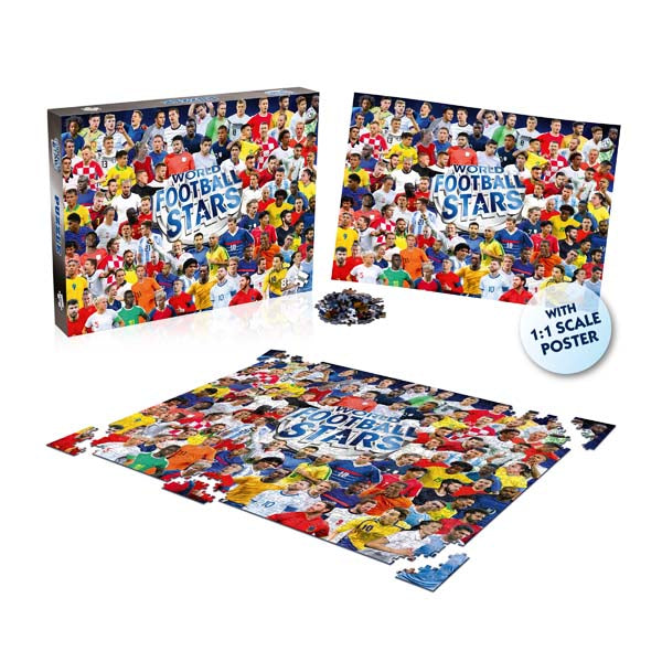 World Football Stars 1000 piece Puzzle