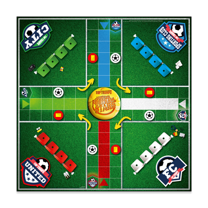 Top Trumps Dash World Football Stars Board Game