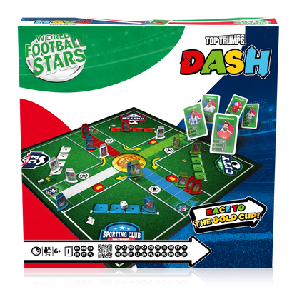 Top Trumps Dash World Football Stars Board Game