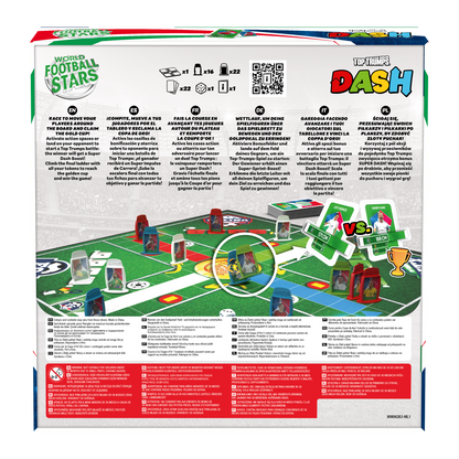 Top Trumps Dash World Football Stars Board Game