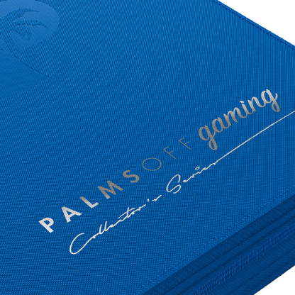 Palms Off Gaming Collector's Series 4 Pocket Zip Binder - Blue