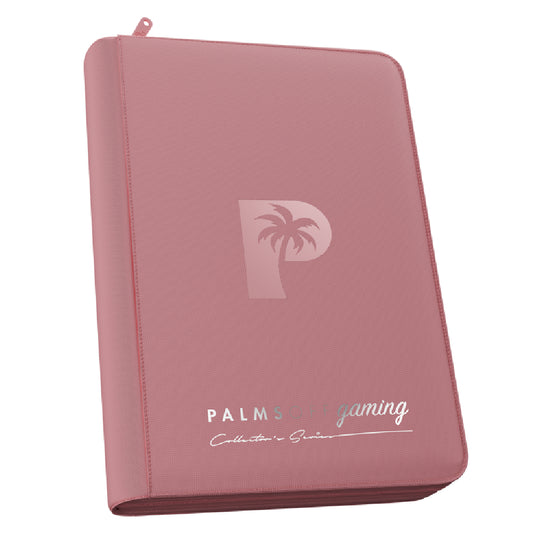 Palms Off Gaming Collector's Series 4 Pocket Zip Binder - Pink