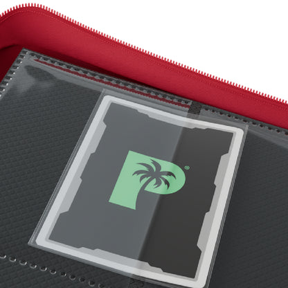 Palms Off Gaming Collector's Series 4 Pocket Zip Binder - Red