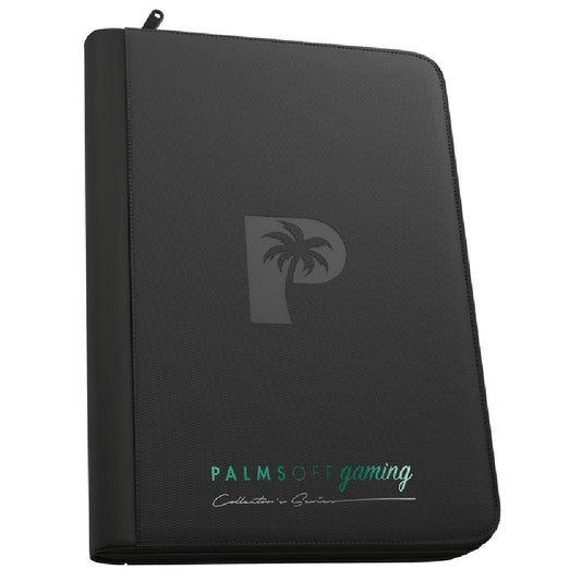 Palms Off Gaming Collector's Series 9 Pocket Zip Binder - Black