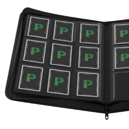 Palms Off Gaming Collector's Series 9 Pocket Zip Binder - Black
