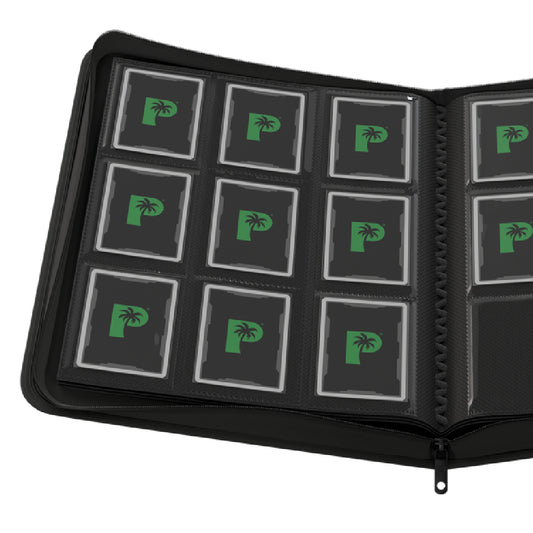 Palms Off Gaming Collector's Series 9 Pocket Zip Binder - Black