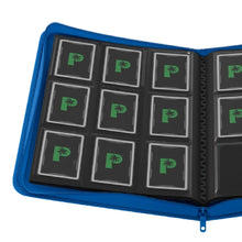 Palms Off Gaming Collector's Series 9 Pocket Zip Binder - Blue