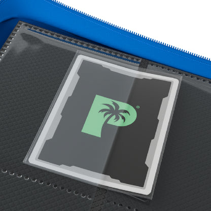 Palms Off Gaming Collector's Series 9 Pocket Zip Binder - Blue