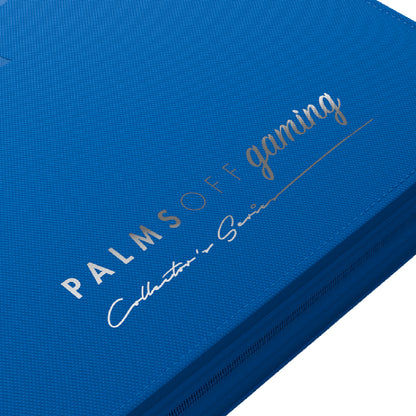 Palms Off Gaming Collector's Series 9 Pocket Zip Binder - Blue