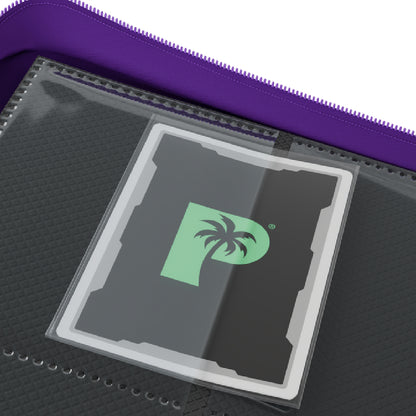 Palms Off Gaming Collector's Series 9 Pocket Zip Binder - Purple