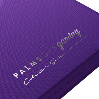 Palms Off Gaming Collector's Series 9 Pocket Zip Binder - Purple