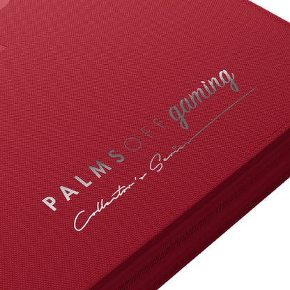 Palms Off Gaming Collector's Series 9 Pocket Zip Binder – Red