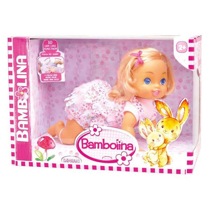 Bambolina Dolls 40cm Crawling Doll on Platform
