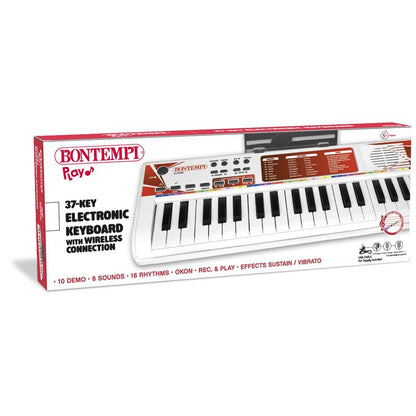 Bontempi Electronic Keyboard - 37 key with Wireless Connection