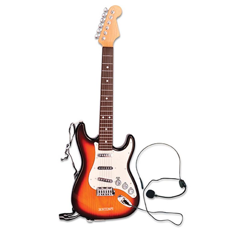 Bontempi Wireless Electronic Guitar with Microphone