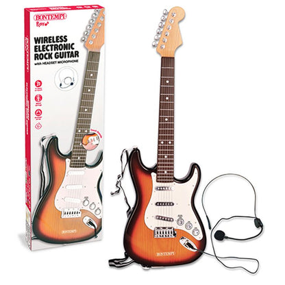 Bontempi Wireless Electronic Guitar with Microphone
