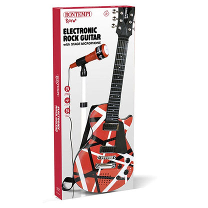 Bontempi Electronic Rock Guitar & Stand Microphone