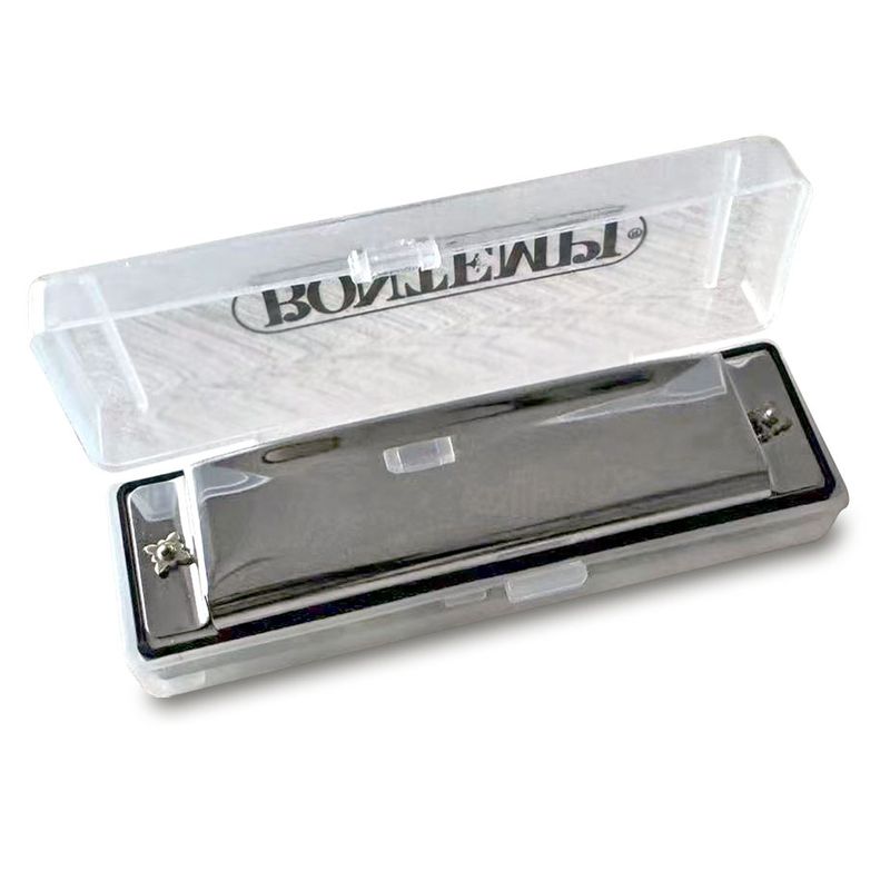 Bontempi Metal Harmonica - 10 Note with case