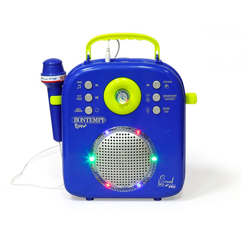 Bontempi Karaoke Wireless Sound Box with 2 Microphones