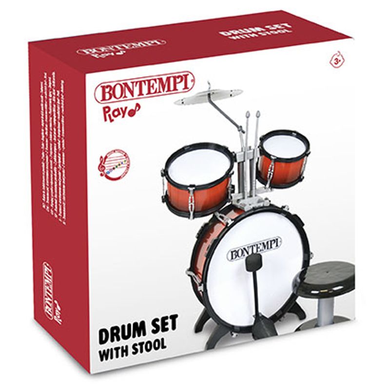 Bontempi Drum Set with Stool