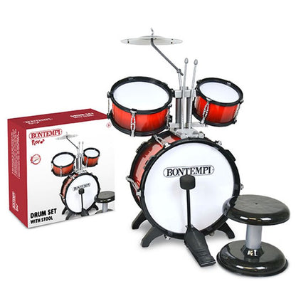 Bontempi Drum Set with Stool