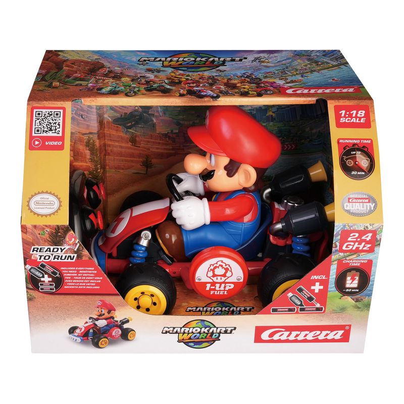 Carrera RC 2.4 GHz Mario Kart World Mario