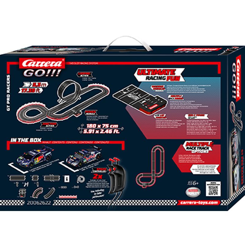 Carrera Go Red Bull GT3 Set 5.3m Track
