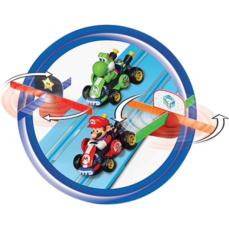 Carrera First Mario Kart World Mario vs. Yoshi - 2.4m