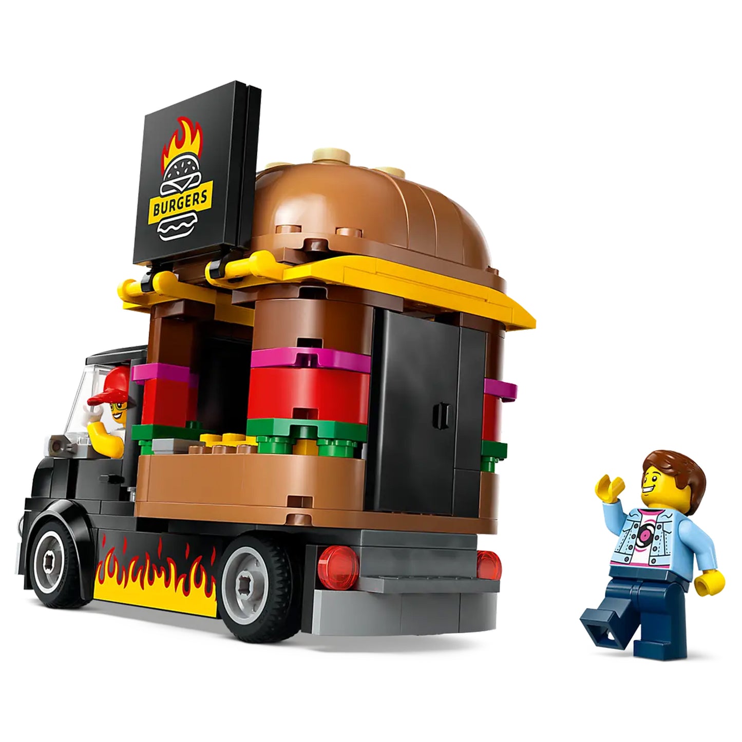 LEGO City Burger Truck 60404, (194-pieces)