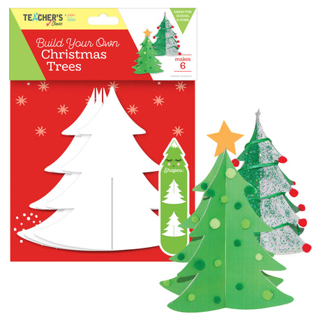 Teacher's Choice Build Your Own Christmas Trees Makes 6