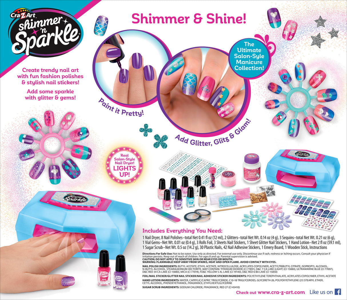 Shimmer N Sparkle Glitter Nail Designer